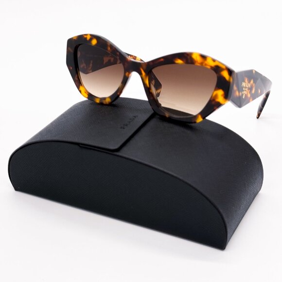 NEW PRADA PR07YS VAU6S1 HONEY HAVANA WOMEN SUNGLASSES PRADA SPR 07Y - Picture 3 of 13